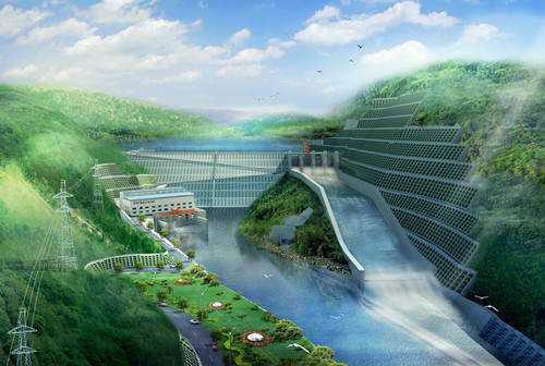 正安老挝南塔河1号水电站项目